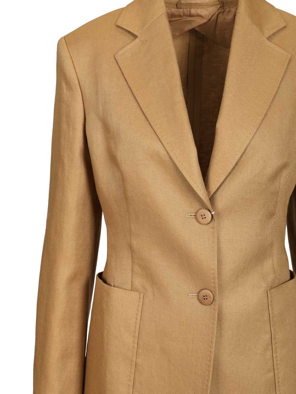 linen blazer Beige Jacket