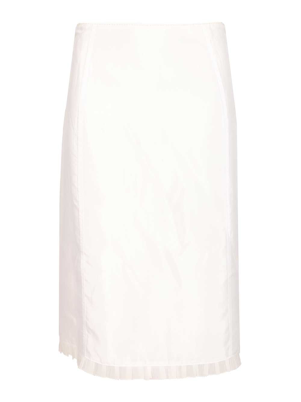 Midi Skirt White