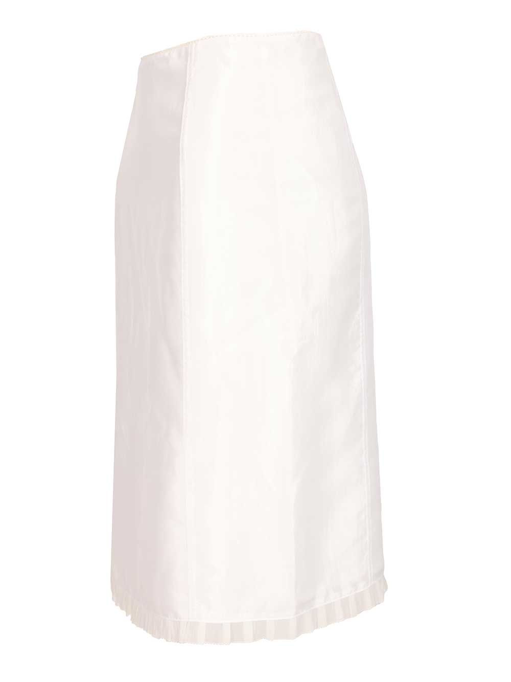 Midi Skirt White