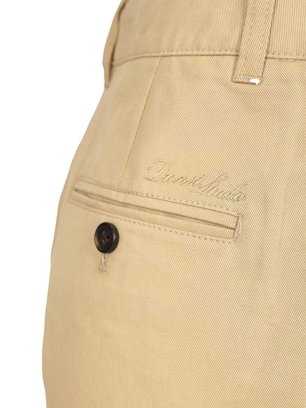 Chino Trousers Beige Shell: Cotton