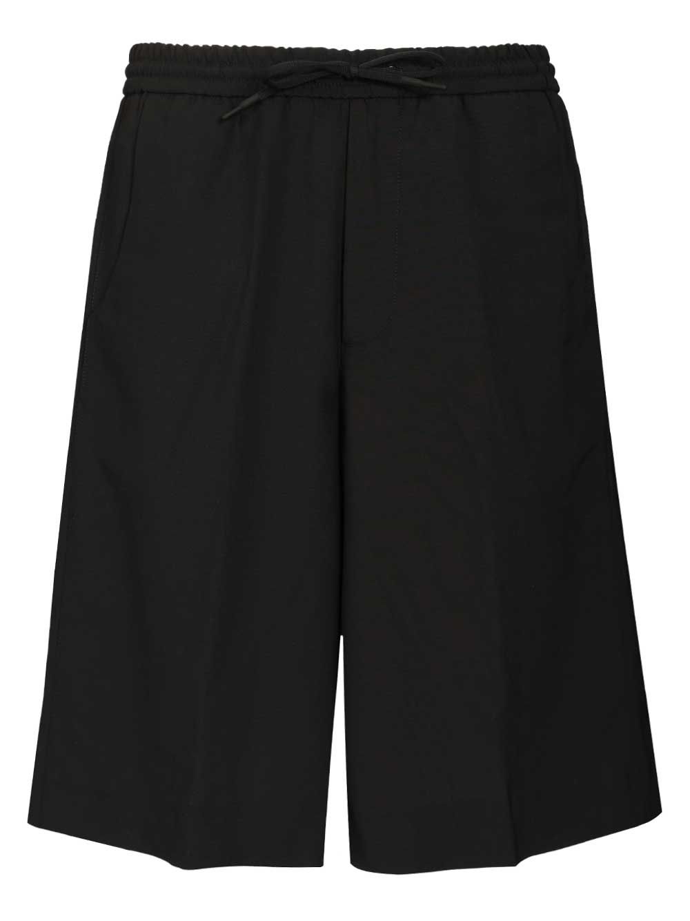 Basil shorts Black Pl Wo Ea Trousers