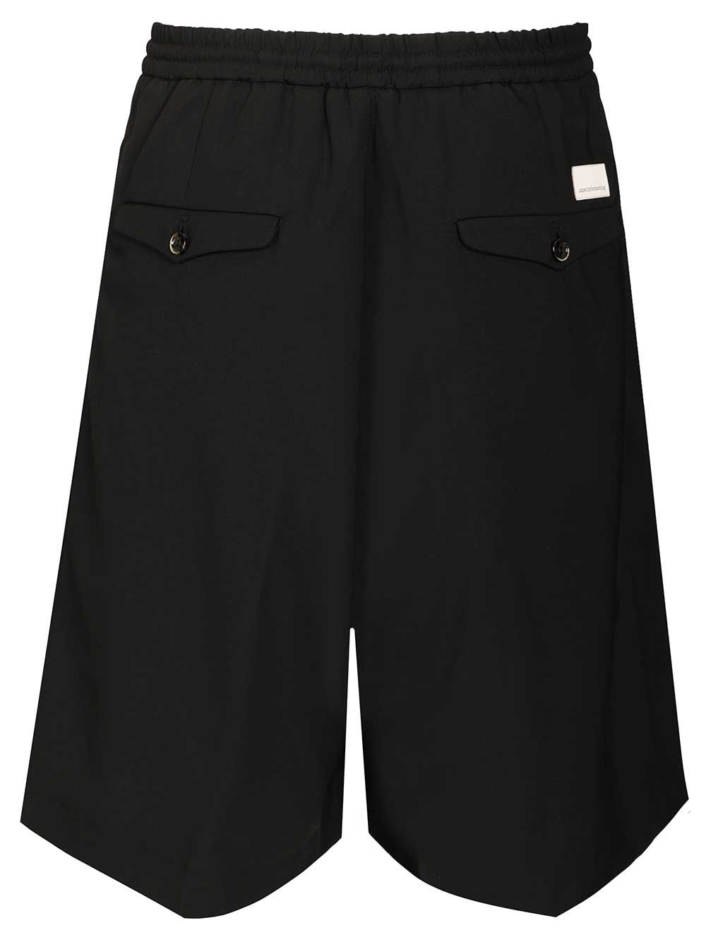 Basil shorts Black Pl Wo Ea Trousers