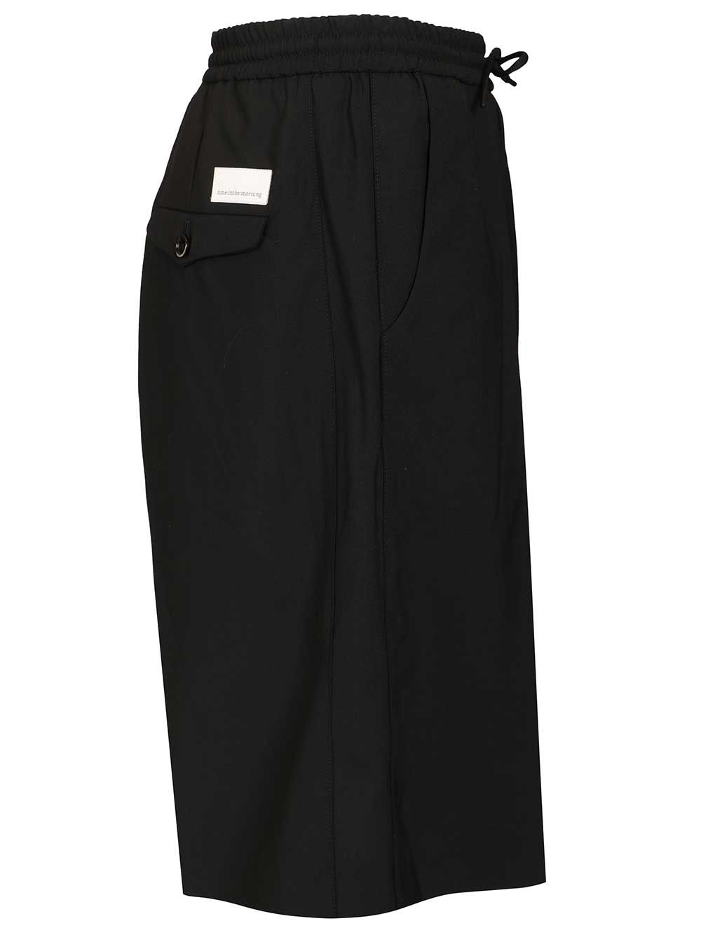 Basil shorts Black Pl Wo Ea Trousers