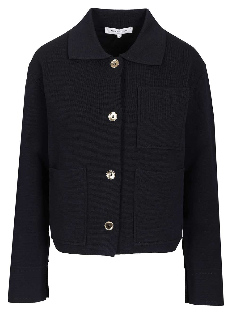 Milano City Jacket Blue Cotton