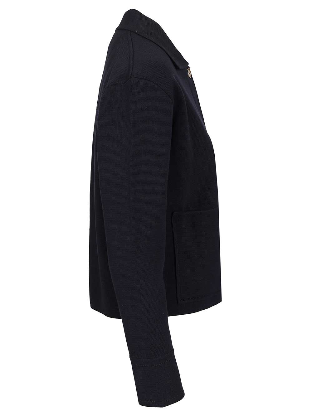 Milano City Jacket Blue Cotton