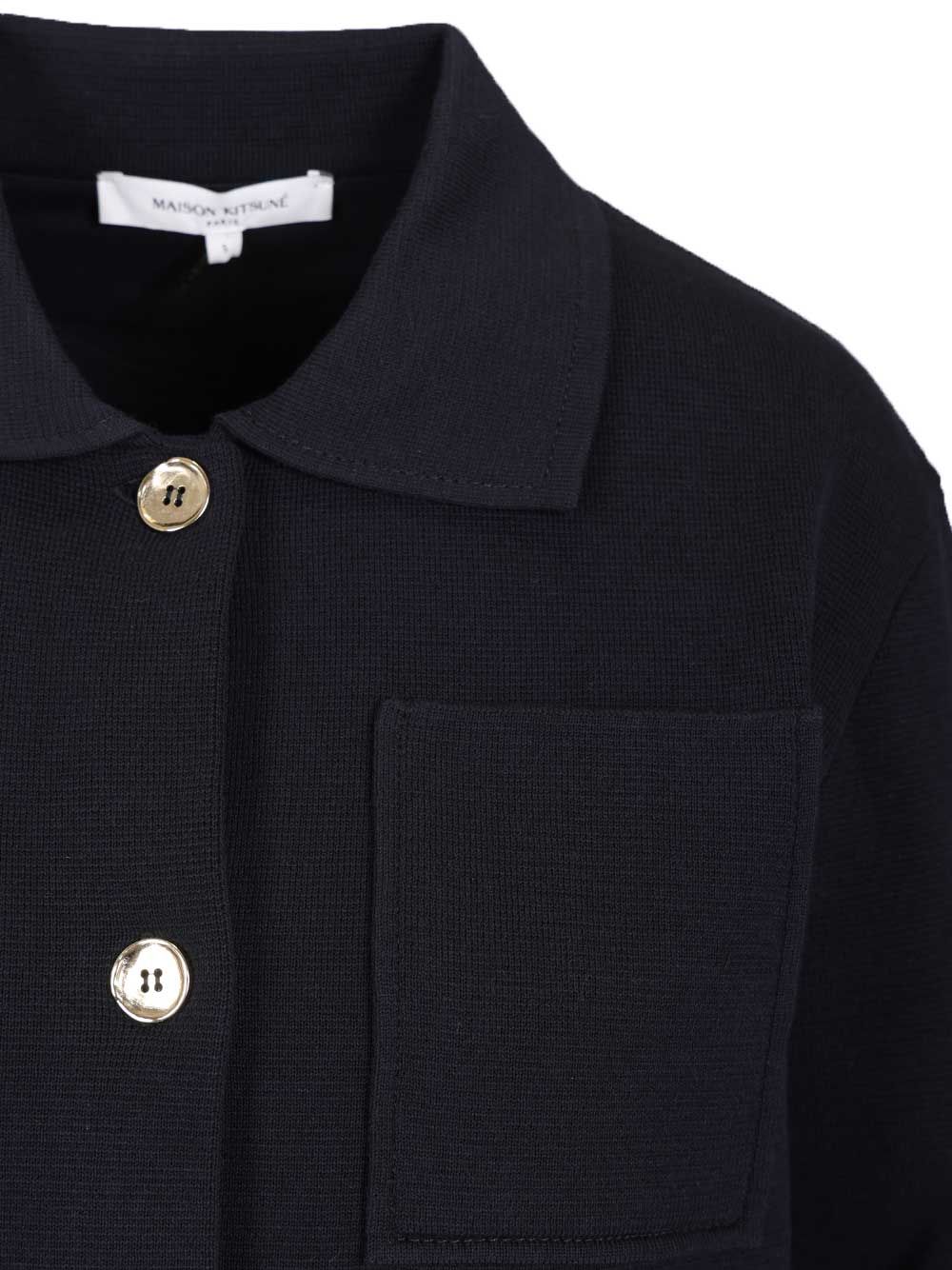 Milano City Jacket Blue Cotton