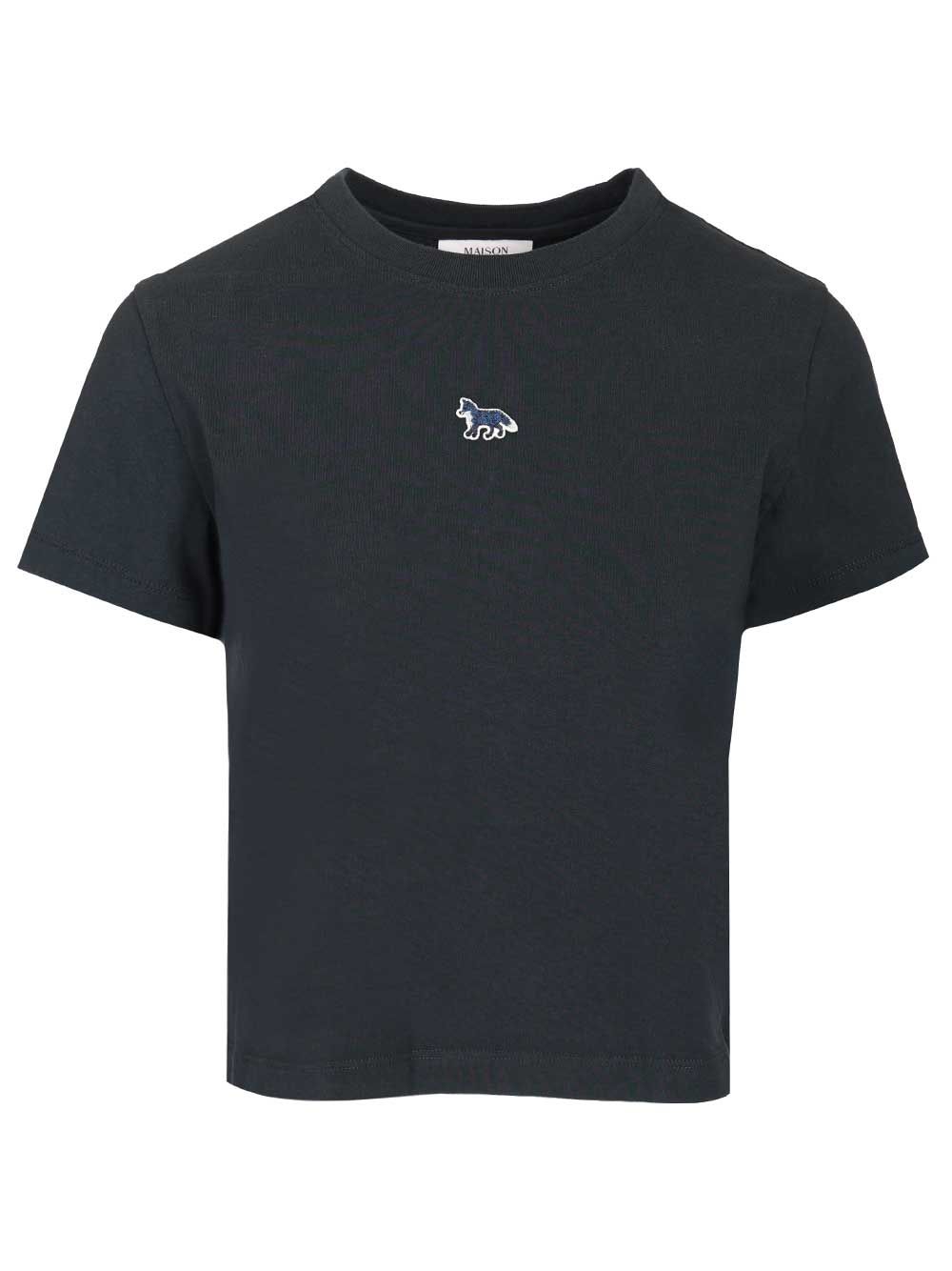 Baby Fox T-Shirt Blue Organic Cotton