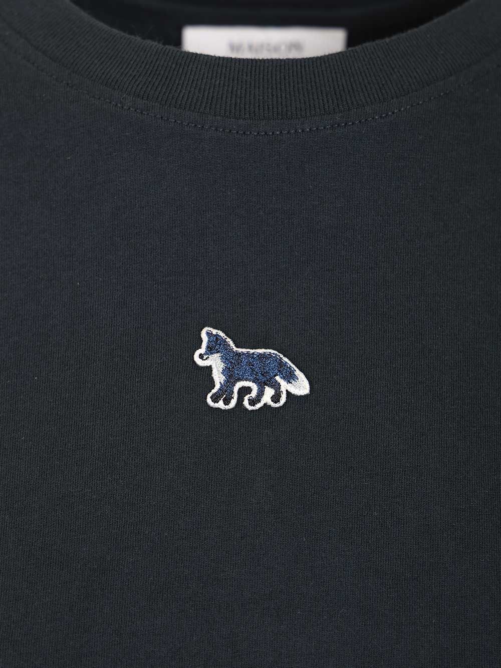 Baby Fox T-Shirt Blue Organic Cotton