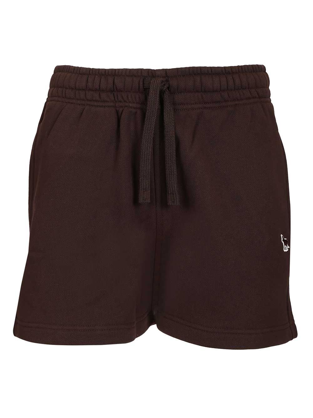 Baby Fox Jogging Shorts Brown Organic Cotton Trousers