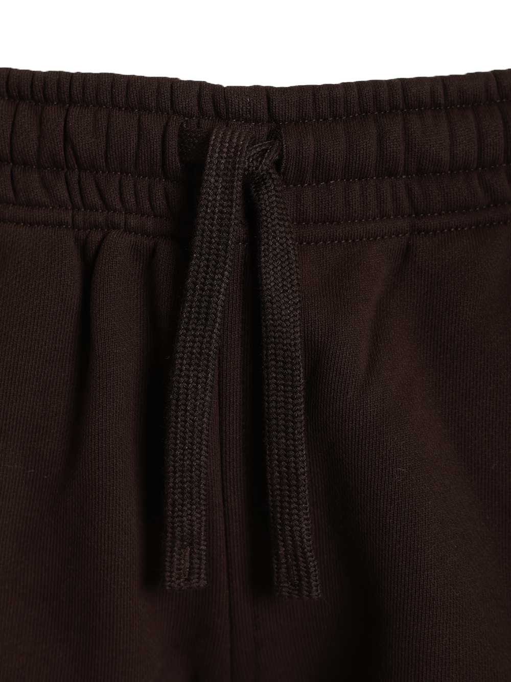 Baby Fox Jogging Shorts Brown Organic Cotton Trousers