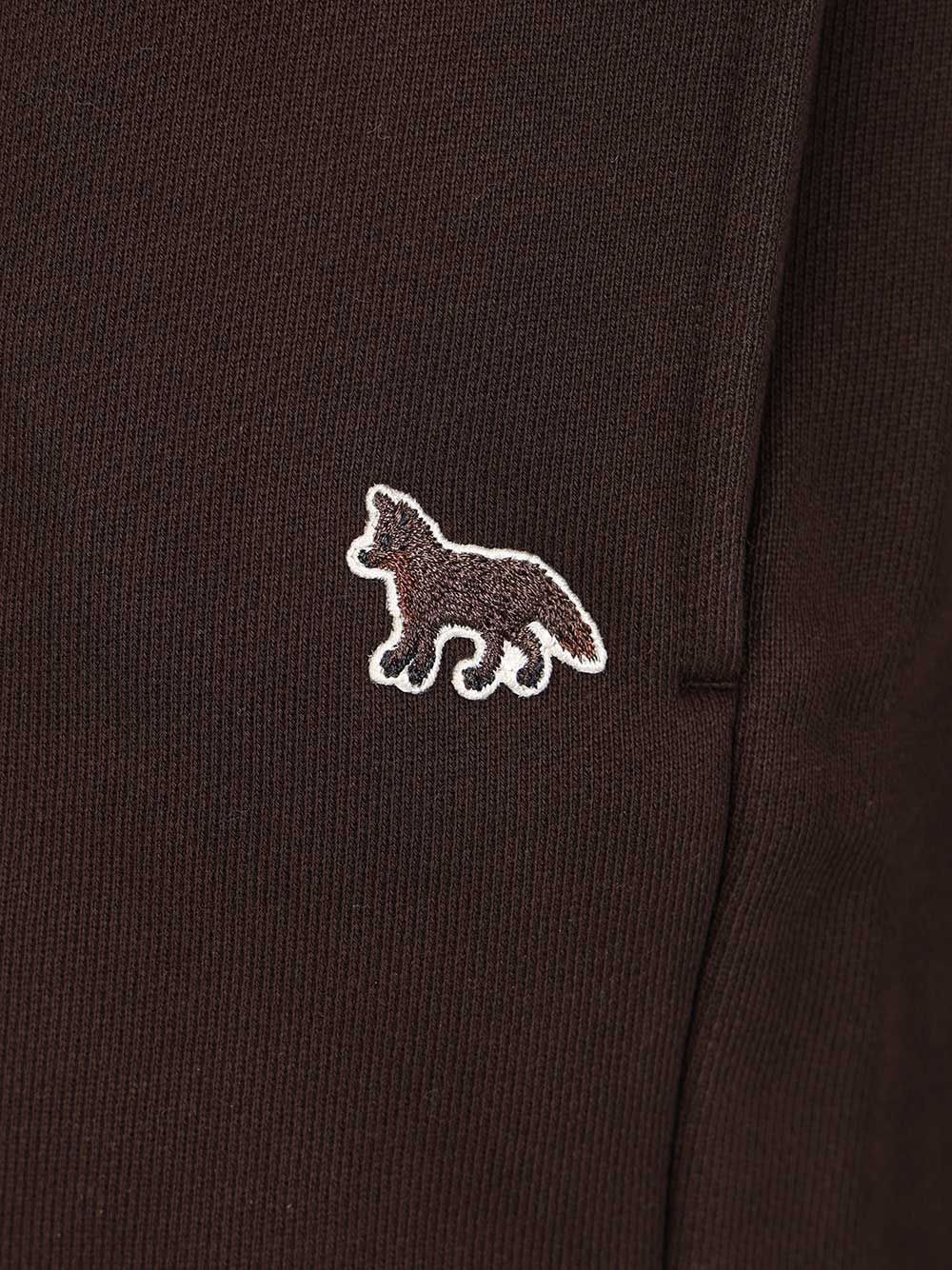 Baby Fox Jogging Shorts Brown Organic Cotton Trousers