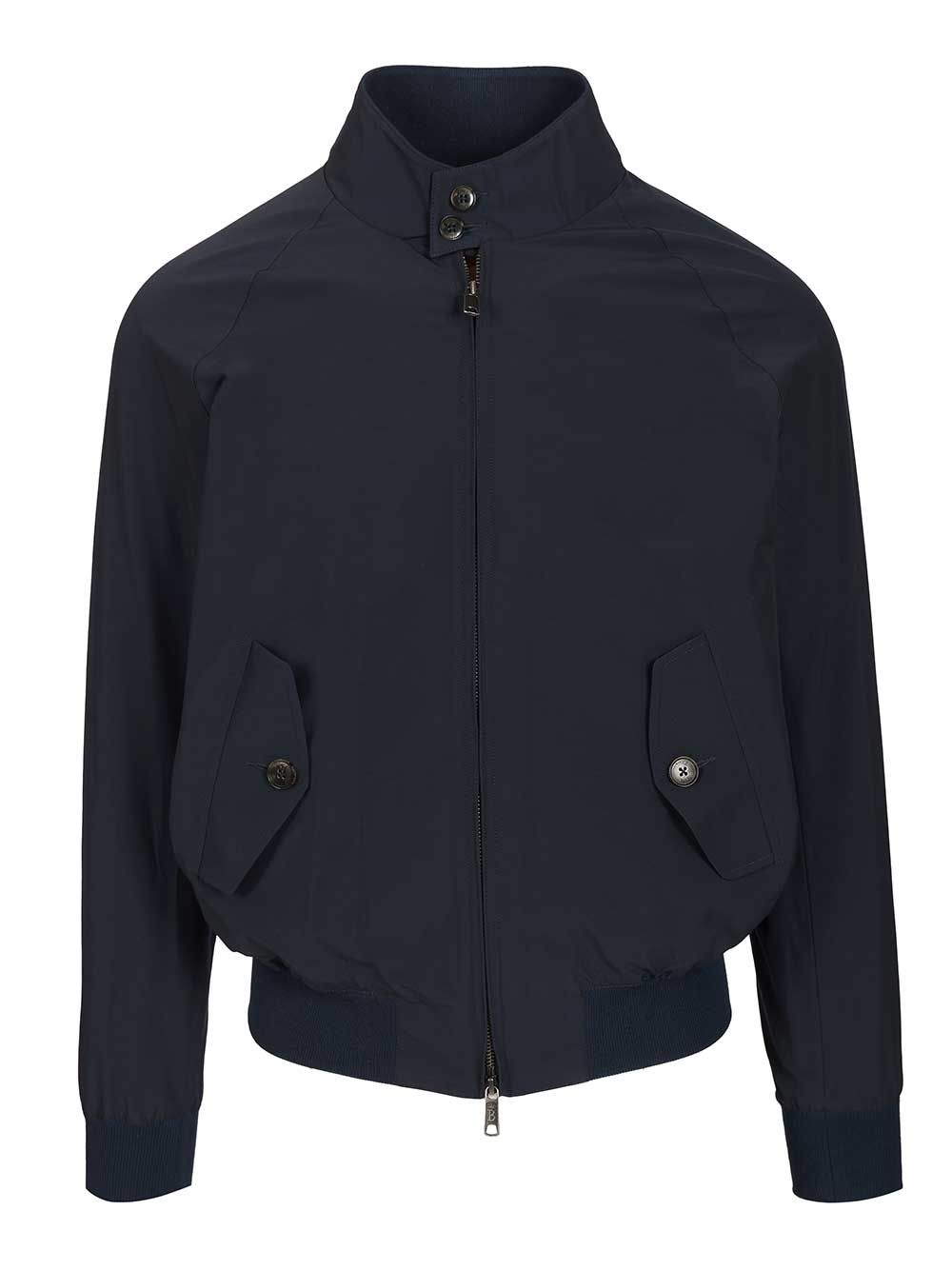 G9 Harrington Jacket Blue Polyester Cotton
