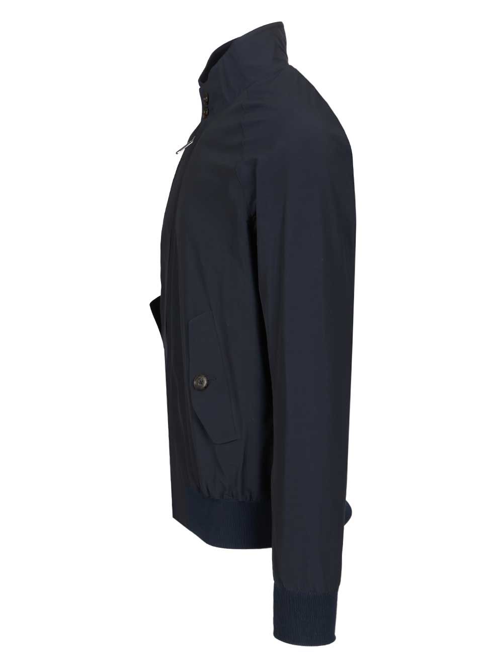 G9 Harrington Jacket Blue Polyester Cotton