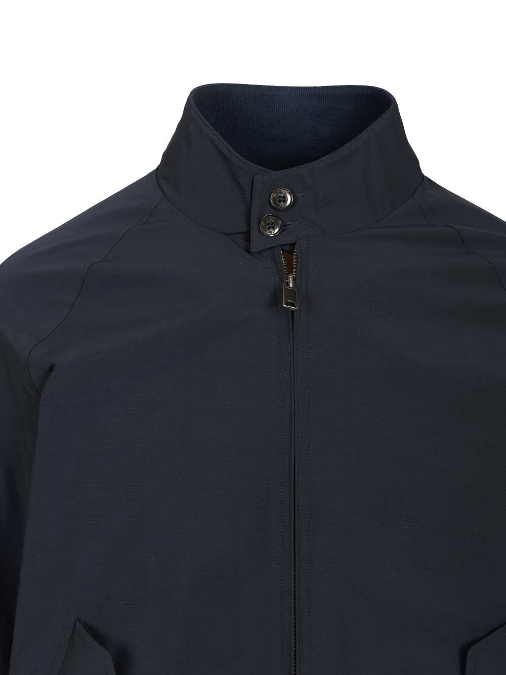 G9 Harrington Jacket Blue Polyester Cotton