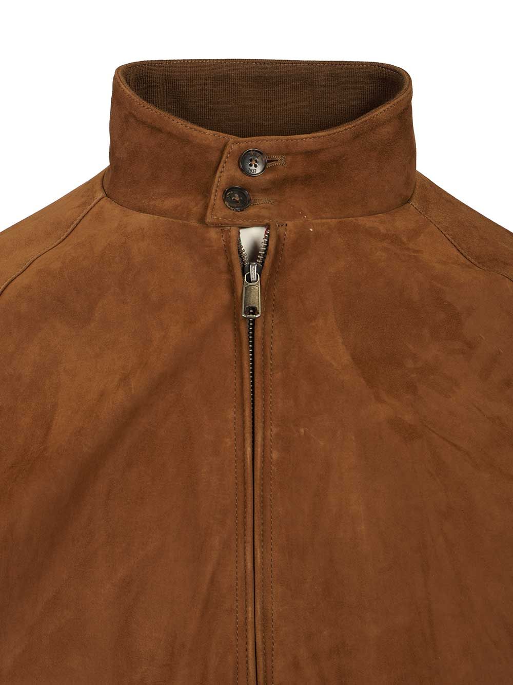 G9 jacket Brown Goat Leather