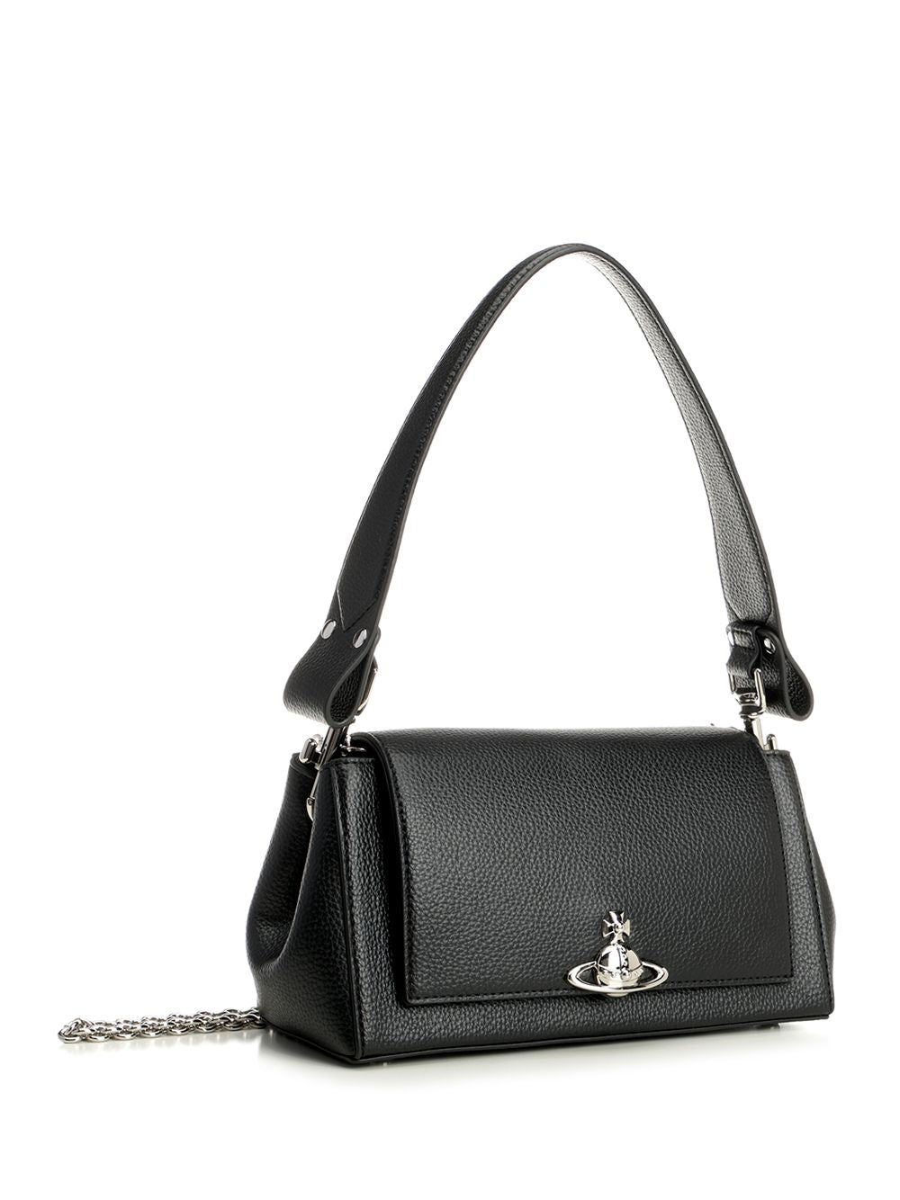 The medium Hazel bag Black Polyurethane Handbags