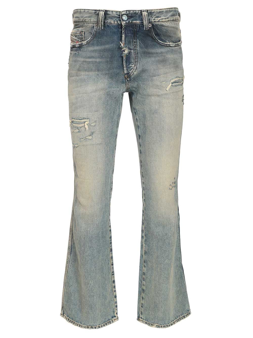 bootcut jeans 1998 Light Blue Cotton Lyocell