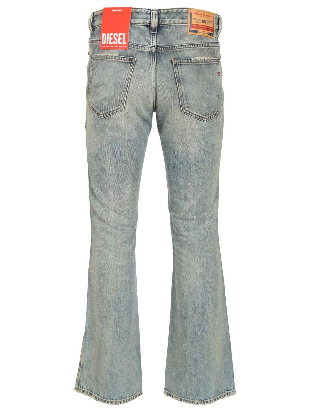 bootcut jeans 1998 Light Blue Cotton Lyocell