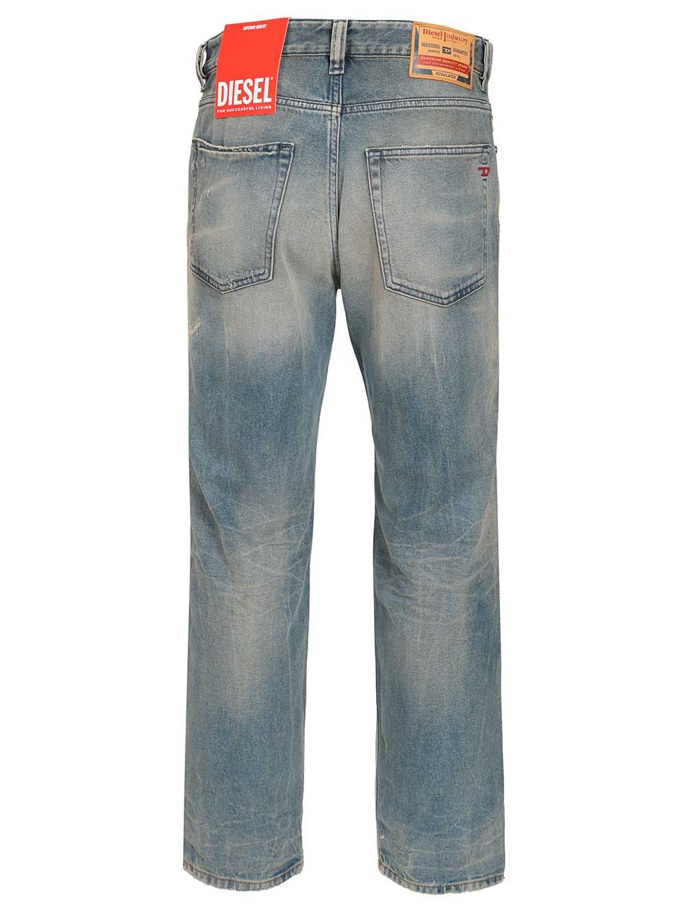 regular jeans 2024 Blue Cotton
