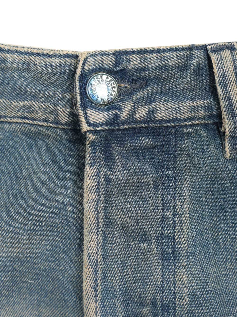 regular jeans 2024 Blue Cotton