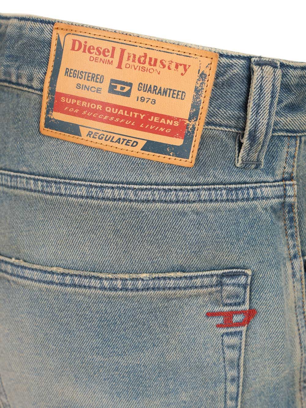 regular jeans 2024 Blue Cotton