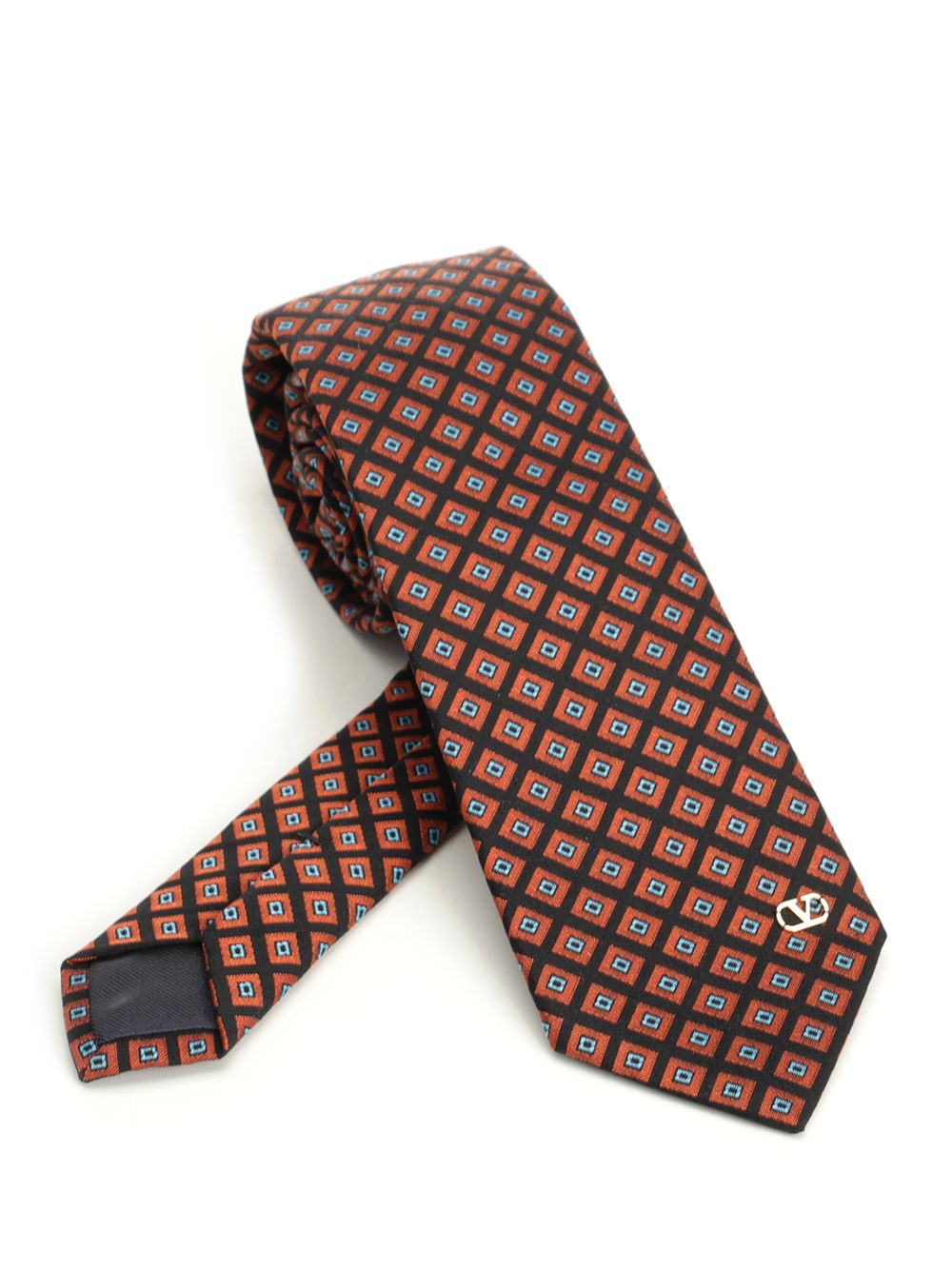 Vlogo tie Red Cotton Polyester Ties And Bow