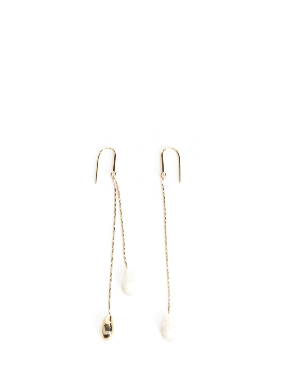 Asymmetric-ga earrings Gold Jewelry