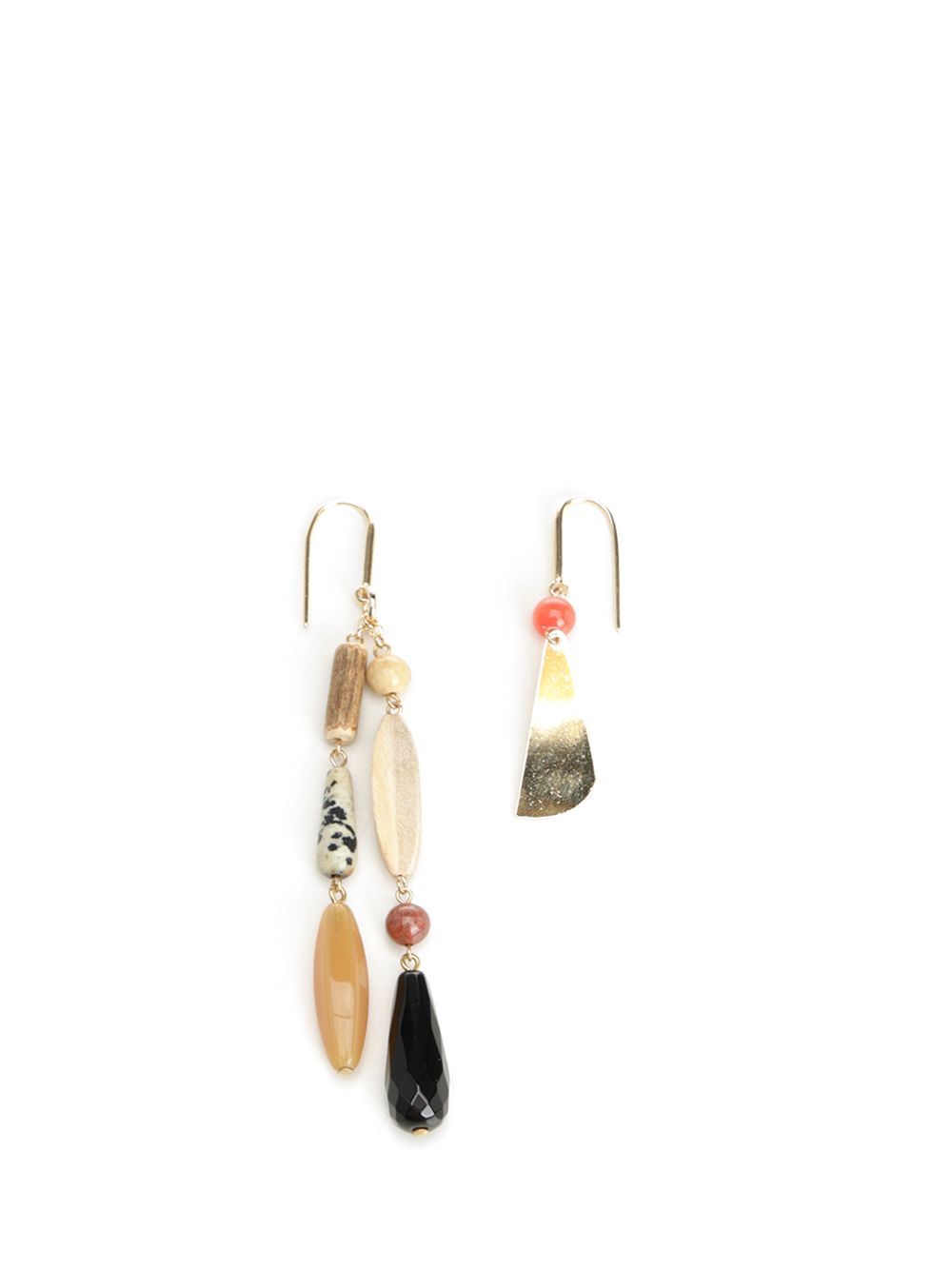 Mahi earrings Gold Laiton Pierre Jewelry