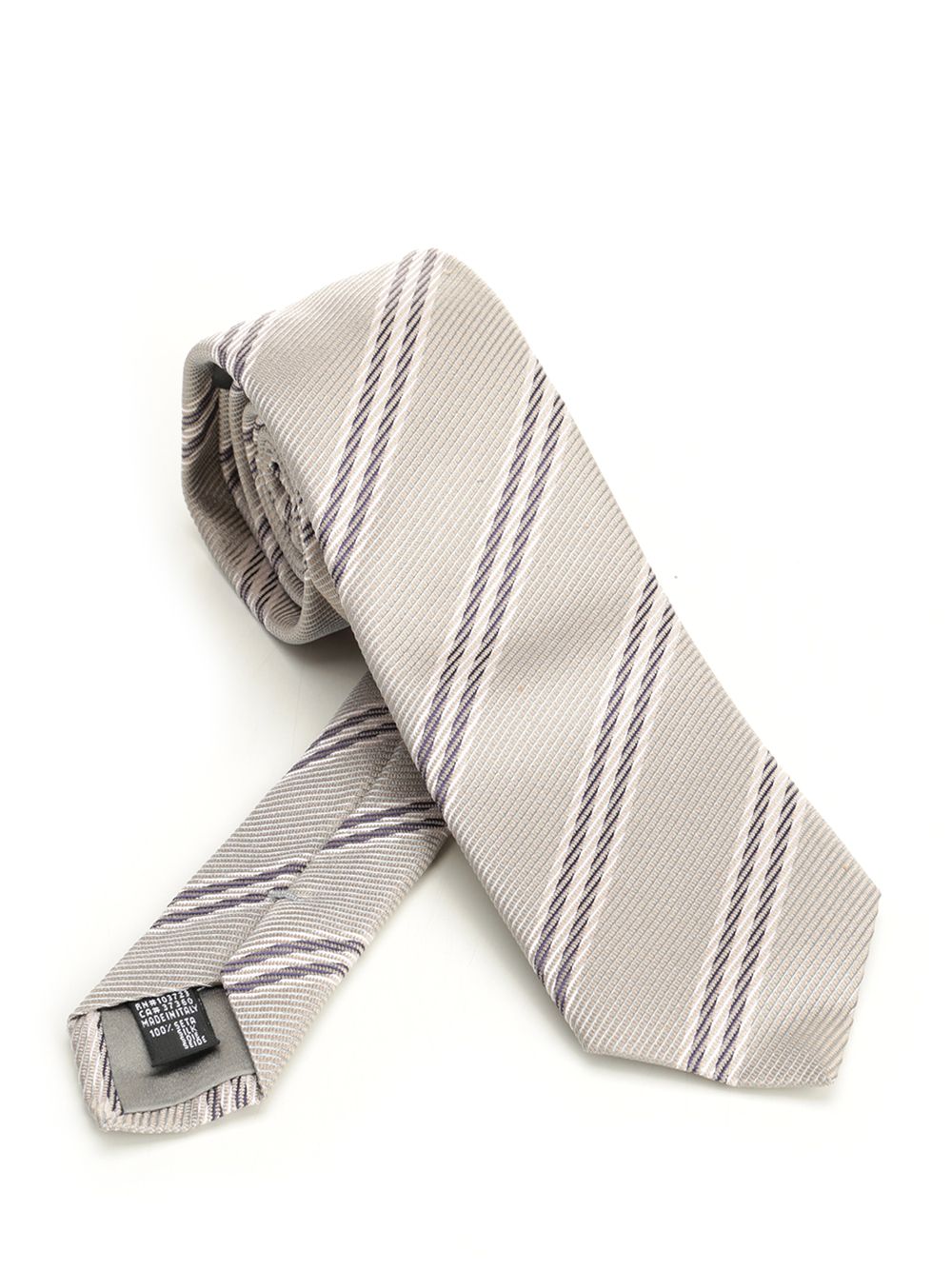Silk tie Beige Ties And Bow
