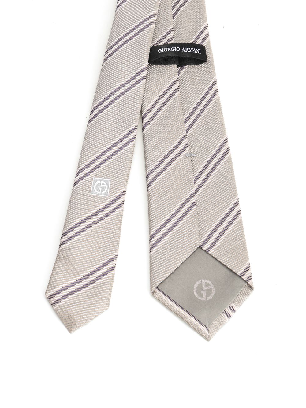 Silk tie Beige Ties And Bow