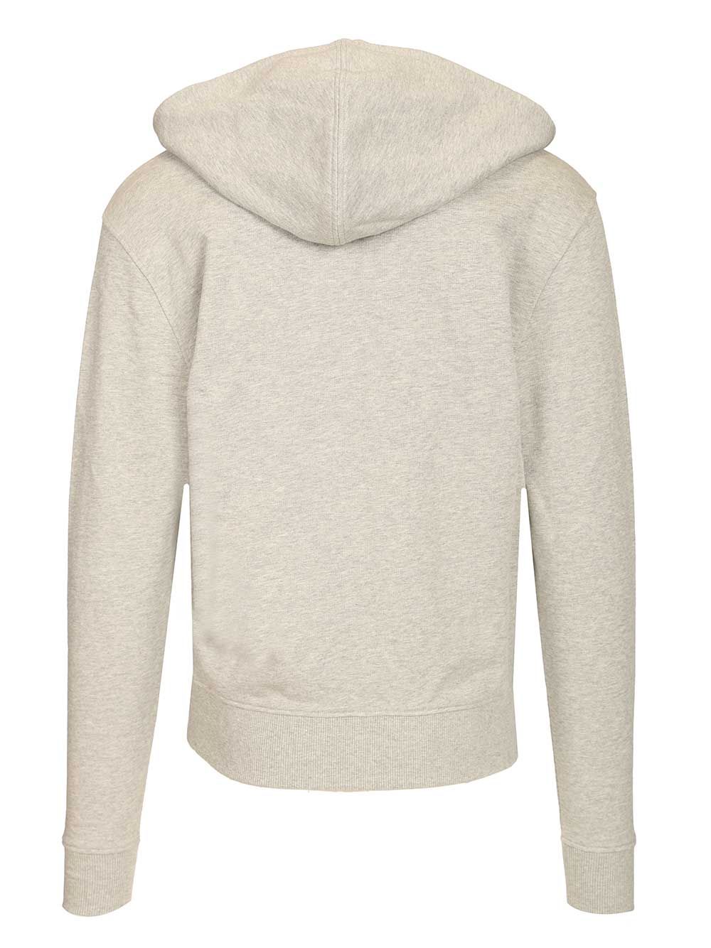 Ami de Coeur zip-up hoodie Grey Mat Principale:coton Sweatshirts