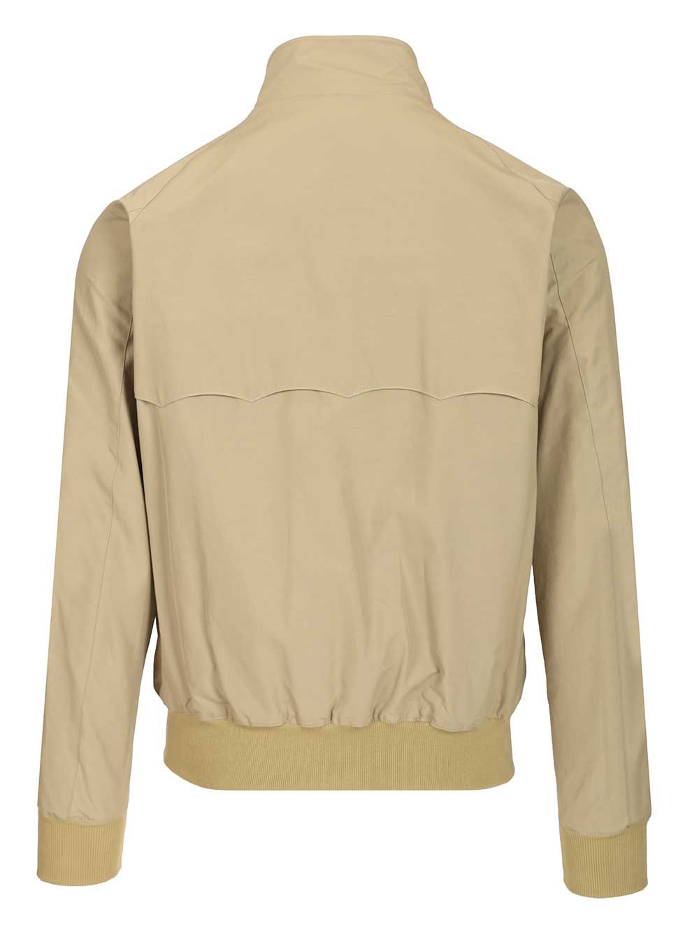 G9 Harrington Jacket Beige Polyester Cotton