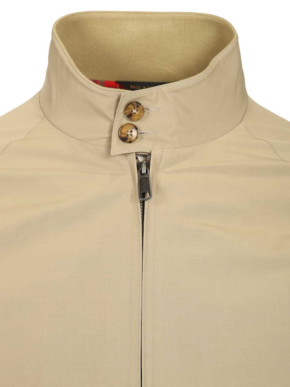 G9 Harrington Jacket Beige Polyester Cotton