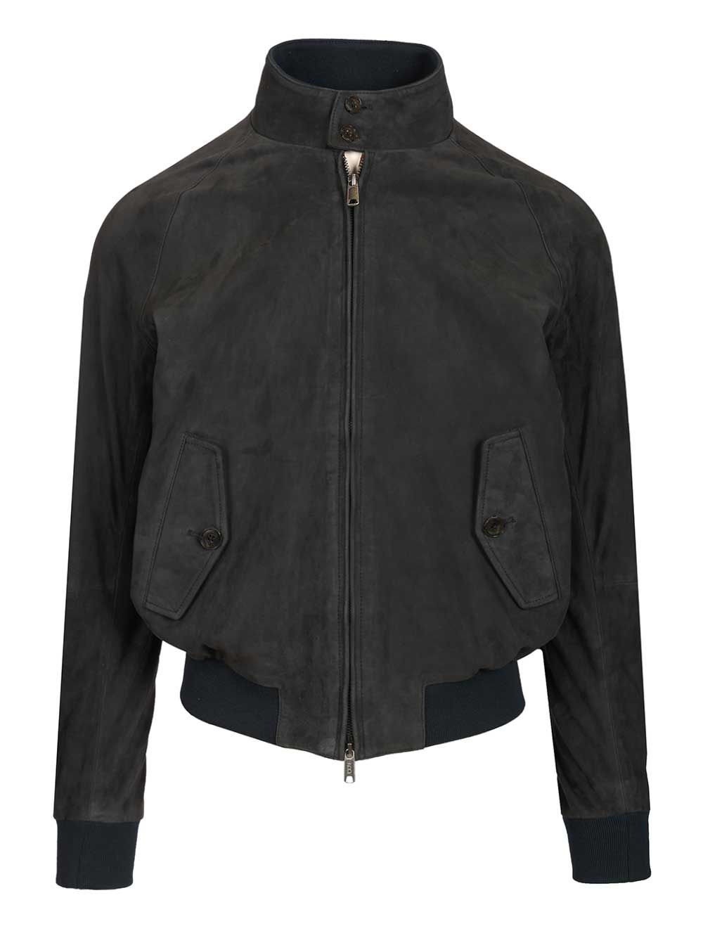 G9 jacket Blue Goat Leather