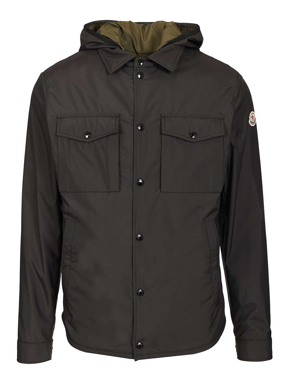 Chirano Shirt Jacket Black Polyester