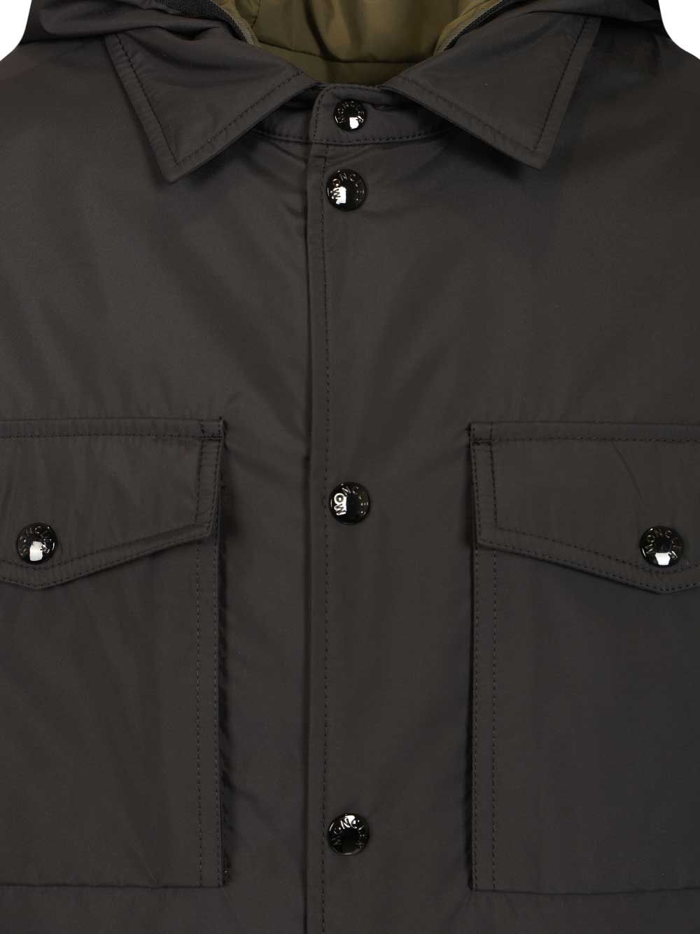 Chirano Shirt Jacket Black Polyester