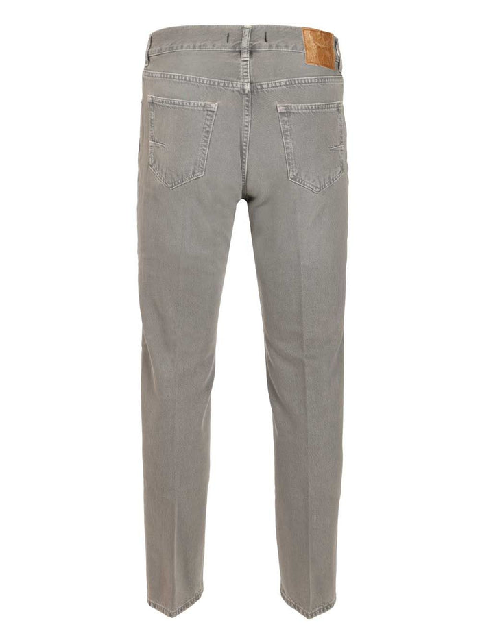 PANTALONI 5 TASCHE Grey Trousers