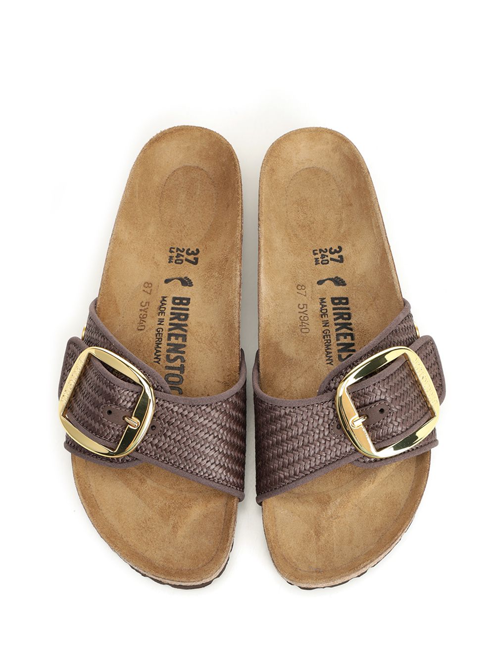 Madrid sandal Brown Tessuto