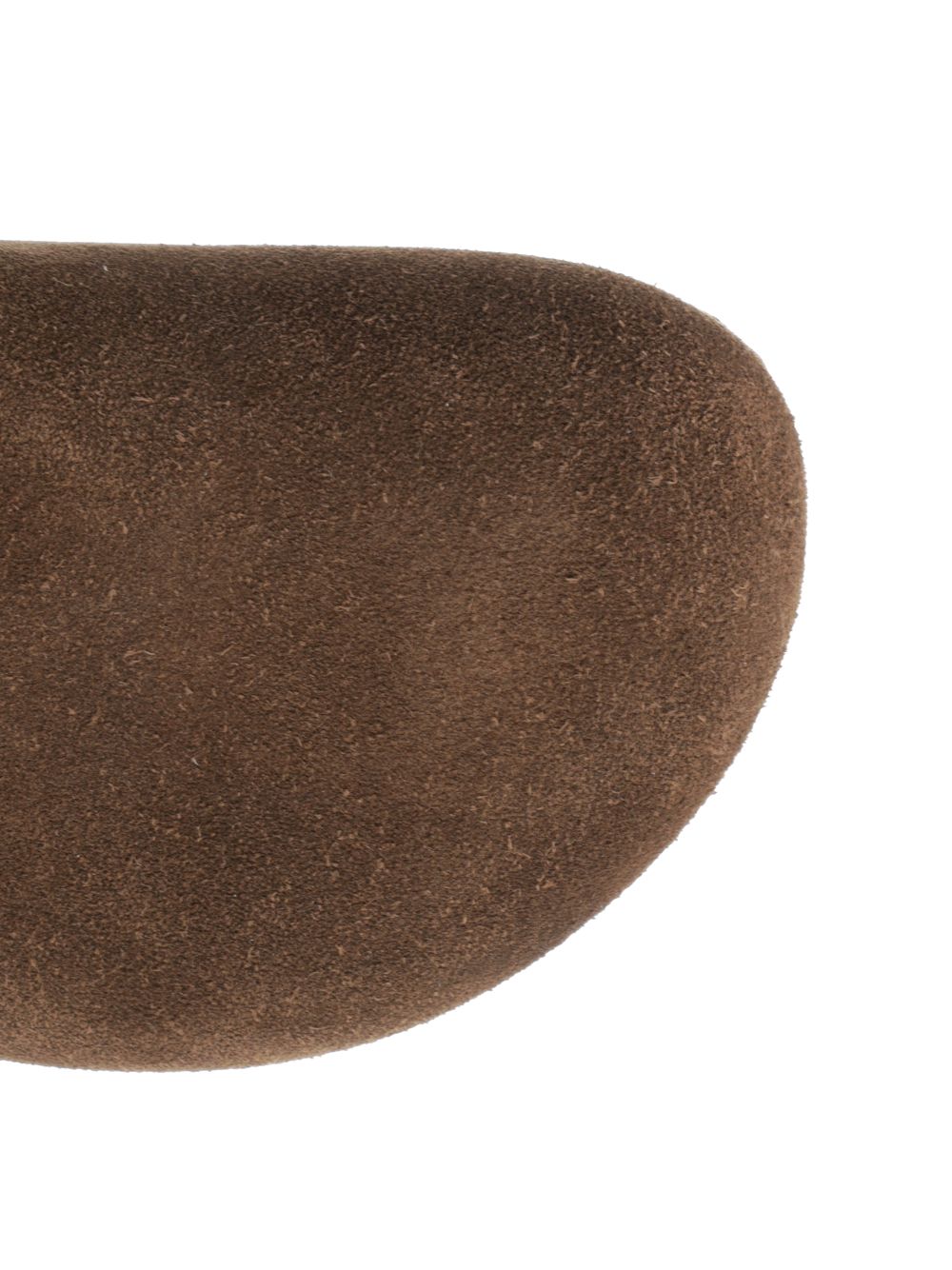 Boston Suede Clog Brown Sandal