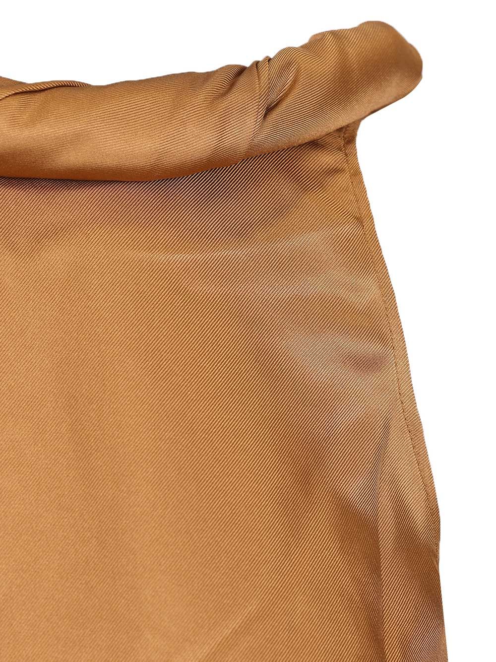 Susan Dress Beige Silk