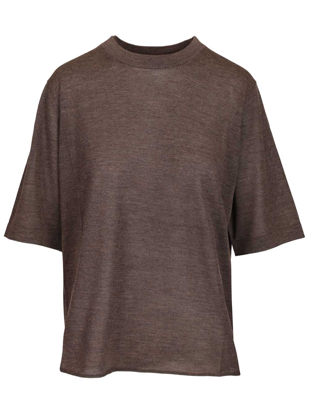 Nala Top Brown Cashmere Tops