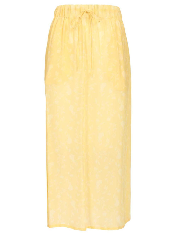 Floral skirt Yellow