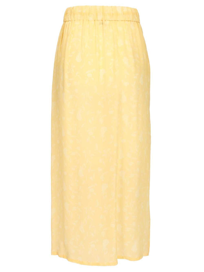 Floral skirt Yellow