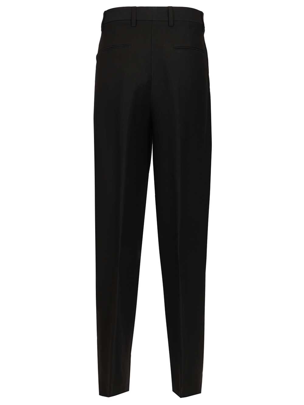 Trousers with pleats Black Vi Li