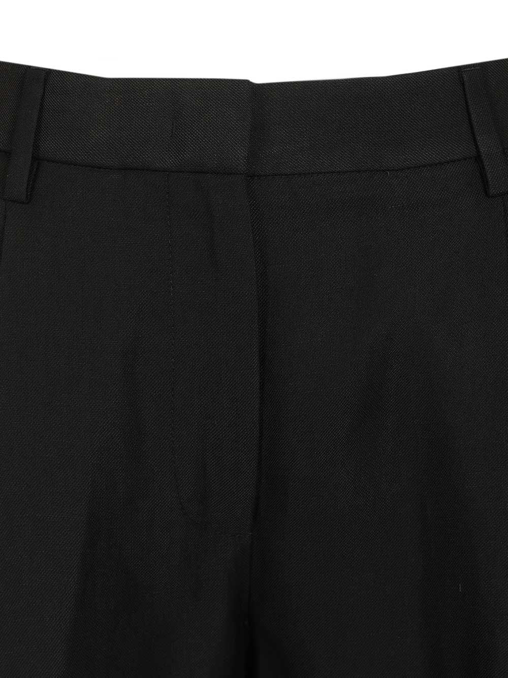 Trousers with pleats Black Vi Li