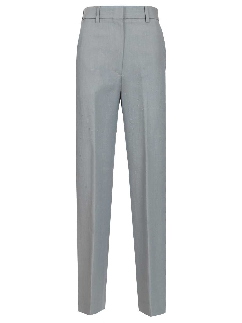 Tailored trousers Light Blue Vi Li