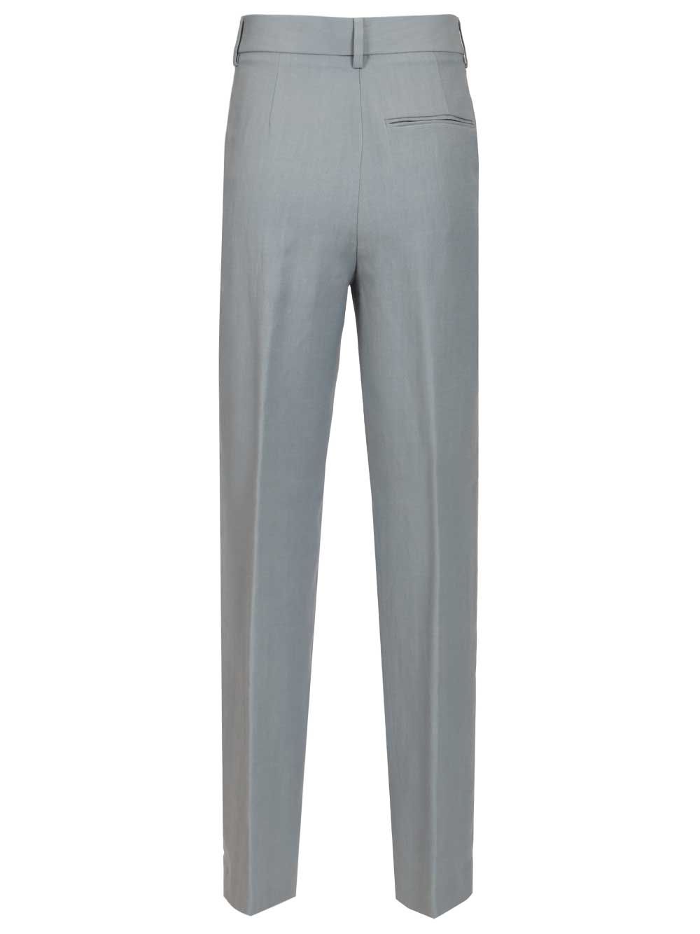 Tailored trousers Light Blue Vi Li