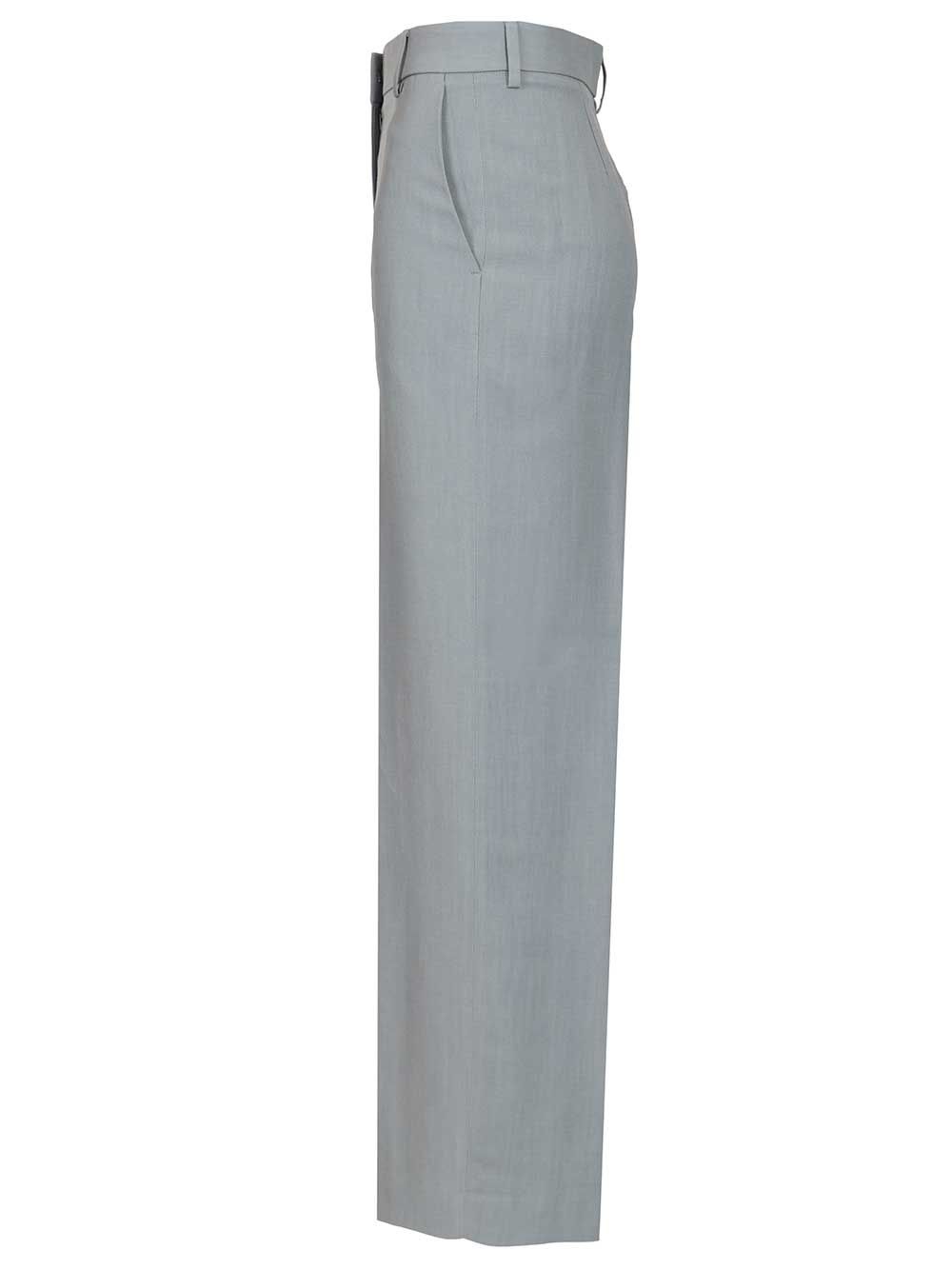 Tailored trousers Light Blue Vi Li