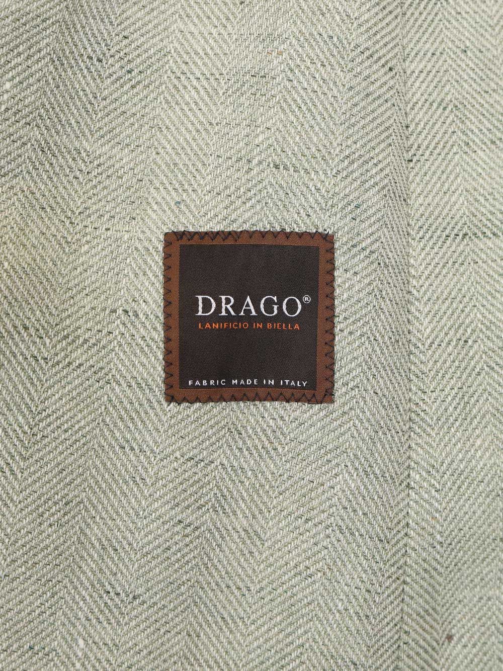 double-breasted blazer Grey Linen Wool Jacket