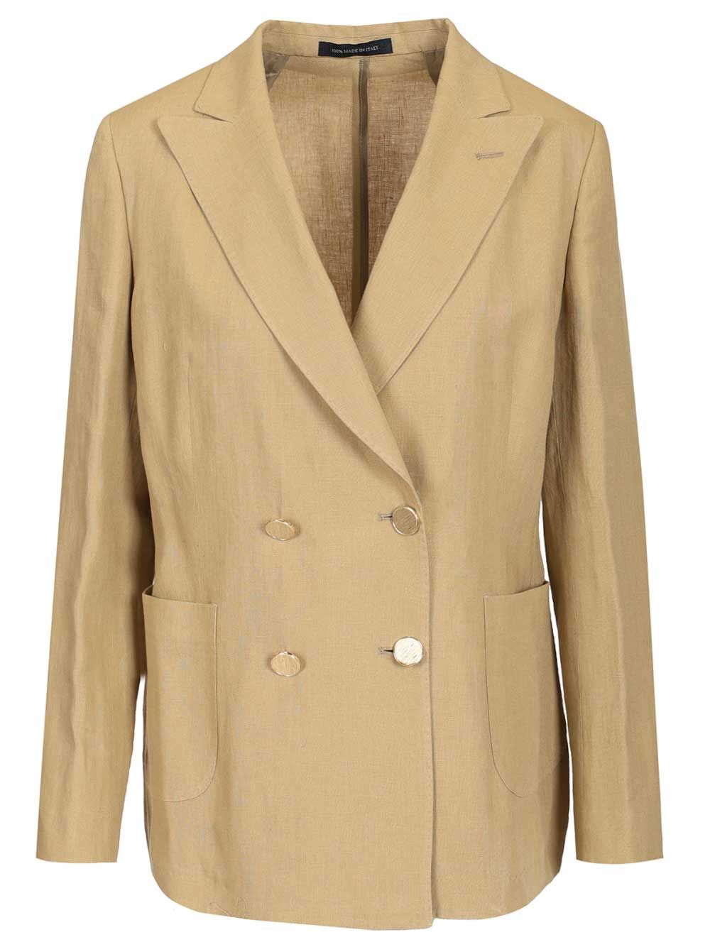 linen blazer Beige Jacket